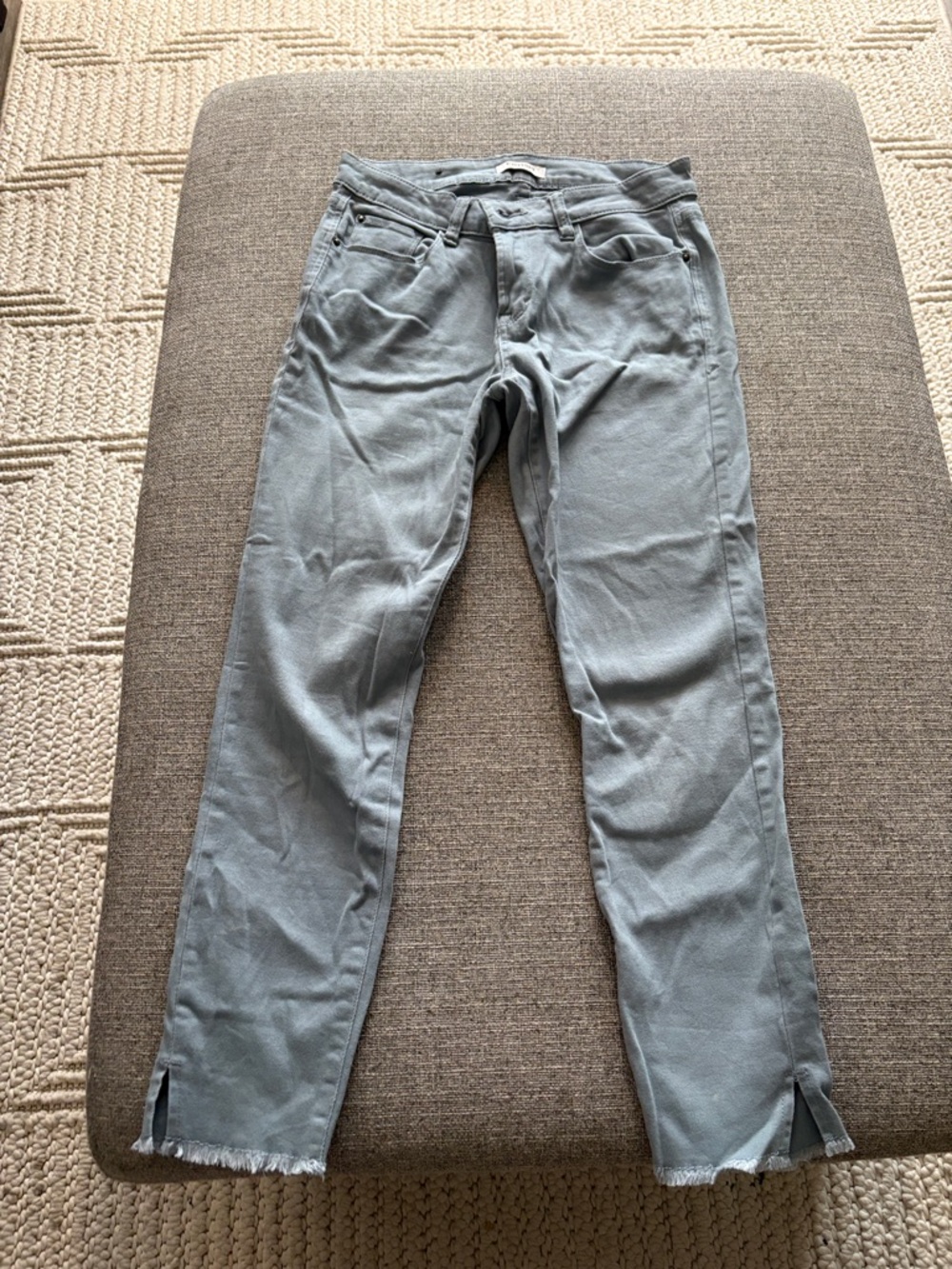 Kensie Women’s Skinny Jeans in Light Blue Gray